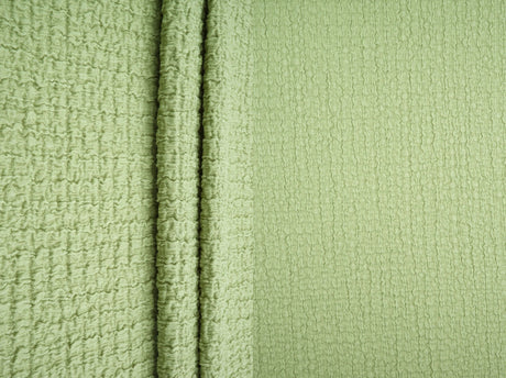 Waffle Crepe Woven Fabric, Stretch Textured Home Decor Material 58/59" Wide