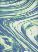 1 Yard Digital Abstract Mesh Knit Fabric, 54'' Wide Polyester Spandex Blend