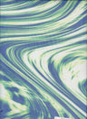 1 Yard Digital Abstract Mesh Knit Fabric, 54? Wide Polyester Spandex Blend