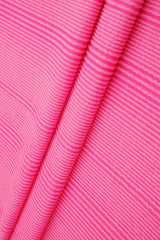 1 Yard Variegated Jacquard Rib Fabric 52/54 Inch Wide Polyester Rayon Spandex Blend