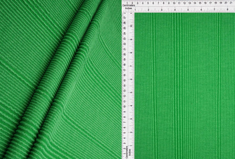 1 Yard Variegated Jacquard Rib Knit Fabric Soft Stretch Polyester Rayon Blend 52/54 Inches Wide