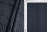 1 Yard Variegated Jacquard Rib Fabric 52/54 Inch Wide Polyester Rayon Spandex Blend
