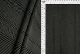1 Yard Variegated Jacquard Rib Knit Fabric Soft Stretch Polyester Rayon Blend 52/54 Inches Wide