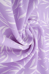 1 Yard Cey Leaf Print Fabric, 58/59'' Wide 100% Polyester