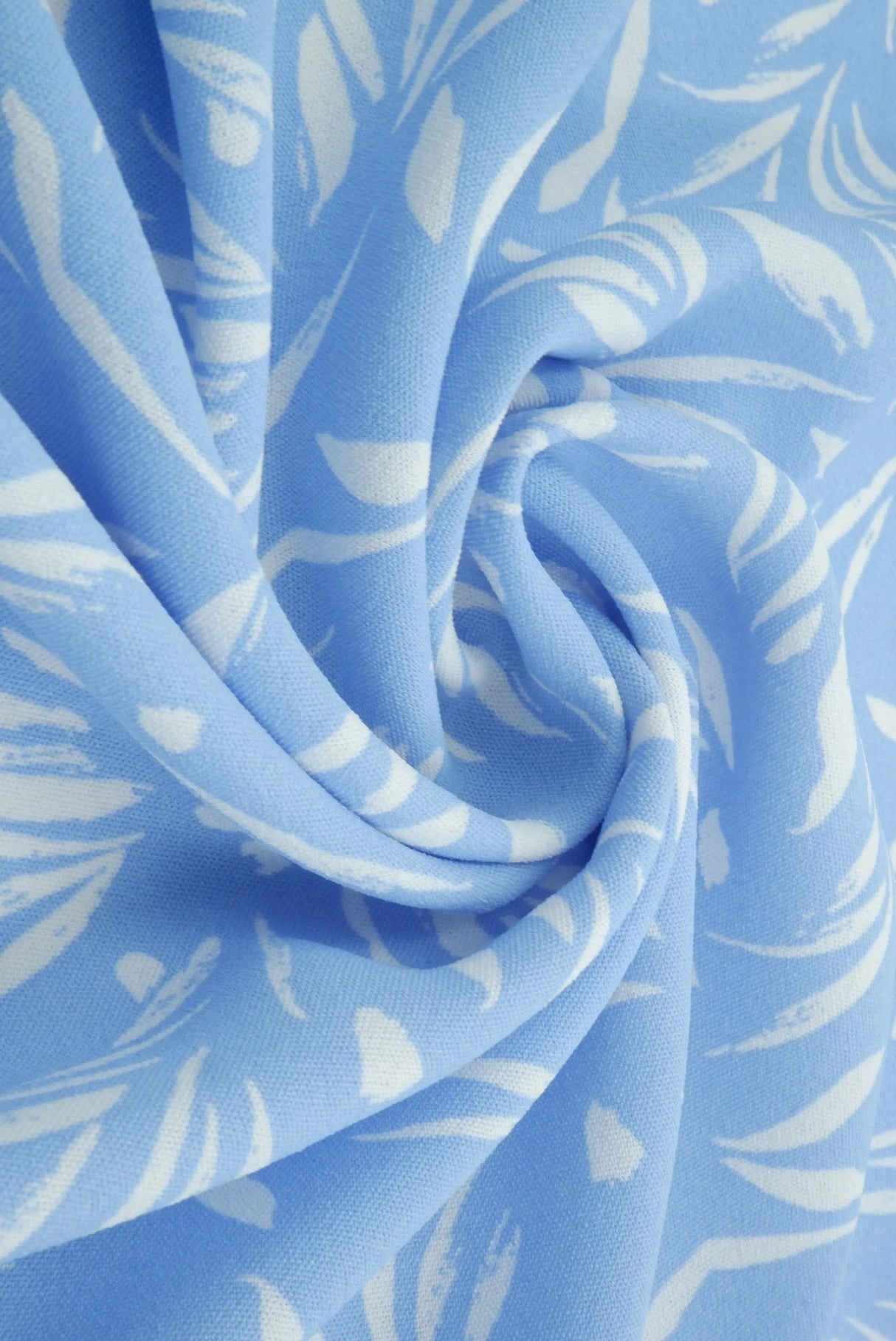 1 Yard Cey Leaf Print Fabric, 58/59? Wide 100% Polyester
