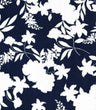 1 Yard DTY Floral Print Fabric 190 GSM Polyester Spandex Blend 58/60" Width