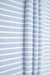 Triple Stripe Poplin Woven Fabric Poly Rayon Blend, 57/58" Wide