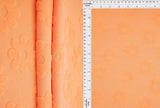 1 Yard Floral Daisy Towel Jacquard Fabric Stretch Polyester Spandex 58/60 Inches Wide