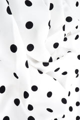 1 Yard Rayon Challis Polka Dot Print Fabric, 54'' Wide 100% Rayon