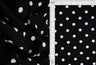 1 Yard Rayon Challis Polka Dot Print Fabric, 54'' Wide 100% Rayon
