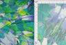 1 Yard Digital Tie Dye Mesh Fabric, 54'' Wide Polyester Spandex Blend