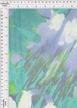 1 Yard Digital Tie Dye Mesh Fabric, 54'' Wide Polyester Spandex Blend