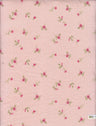 Soft 4×2 Yummy Rib Knit Fabric with Ditsy Floral Print, 87% Polyester, 13% Spandex & 58/60? Wide
