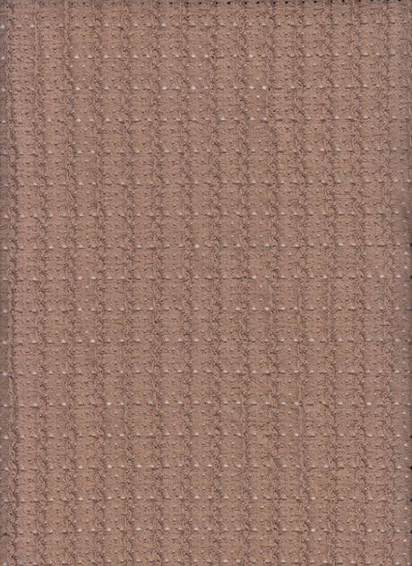 1 Yard Wave Knit Jacquard Solid Lace Fabric 185 GSM Polyester Spandex 58" Width