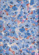 1 Yard Brushed Floral Print DTY Knit Fabric Soft Stretch Polyester Spandex 58/60 Inch Wide