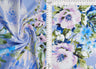 1 Yard Stretch DTY Brushed Floral Digital Design Knit Fabric Soft Lightweight Craft Material 58/60 Inch