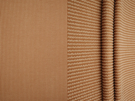 52" Knit Jacquard Rib Fabric 80% Polyester 15% Rayon 5% Spandex 230 GSM by Yard