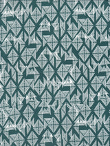 1 Yard DTY Brushed Geo Abstract Print Fabric 170 GSM Poly Spandex Blend 58/60" Width