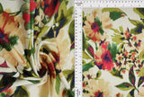 1 Yard Polyester Spandex 180 GSM DTY Floral Abstract Digital Print Fabric Soft 58/60" Width