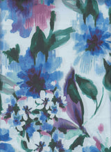 1 Yard Polyester Spandex 180 GSM DTY Floral Abstract Digital Print Fabric Soft 58/60" Width