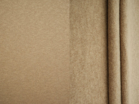 1 Yard Yummy Brush Sweater Jersey Solid Fabric 260 GSM 100% Polyester 59" Width