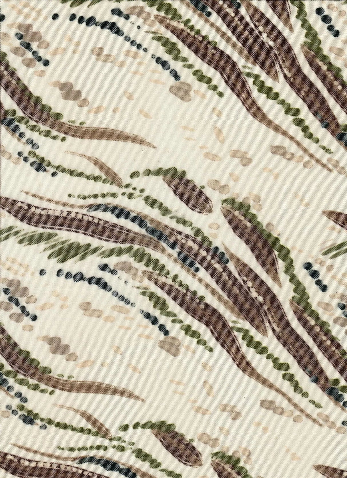 1 Yard Digital Abstract Mesh Knit Fabric, 54'' Wide Polyester Spandex Blend