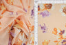 1 Yard Mesh Digital Floral Print Fabric, 54'' Wide Polyester Spandex Blend