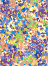 1 Yard DTY Brushed Digital Floral Print Fabric 170 GSM Polyester Spandex Blend 58/60" Width