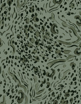 1 Yard DTY Brushed Digital Abstract Print Fabric 170 GSM Polyester Spandex Blend 58/60" Width