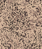 1 Yard Abstract Print DTY Brushed Stretch Fabric Soft Polyester Spandex 58/60 Inch Wide