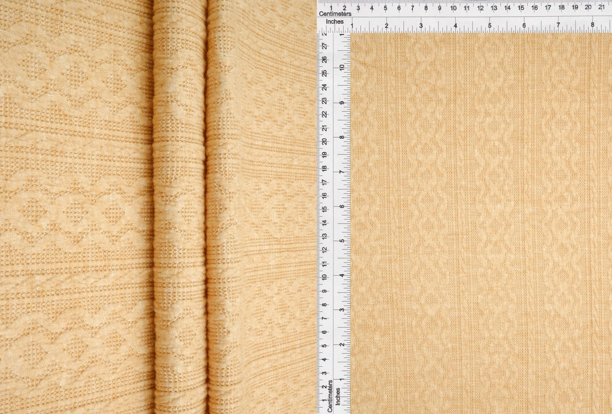 1 Yard Two-Tone Braid Jacquard Solid Fabric 200 GSM Rayon Nylon Poly Blend 58/59" Width