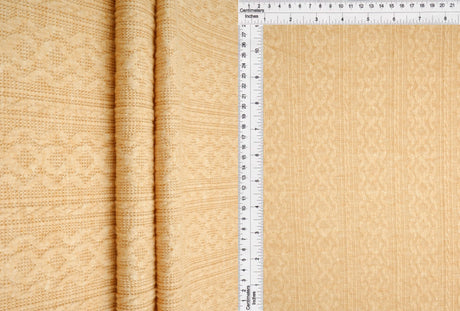 1 Yard Two-Tone Braid Jacquard Solid Fabric 200 GSM Rayon Nylon Poly Blend 58/59" Width
