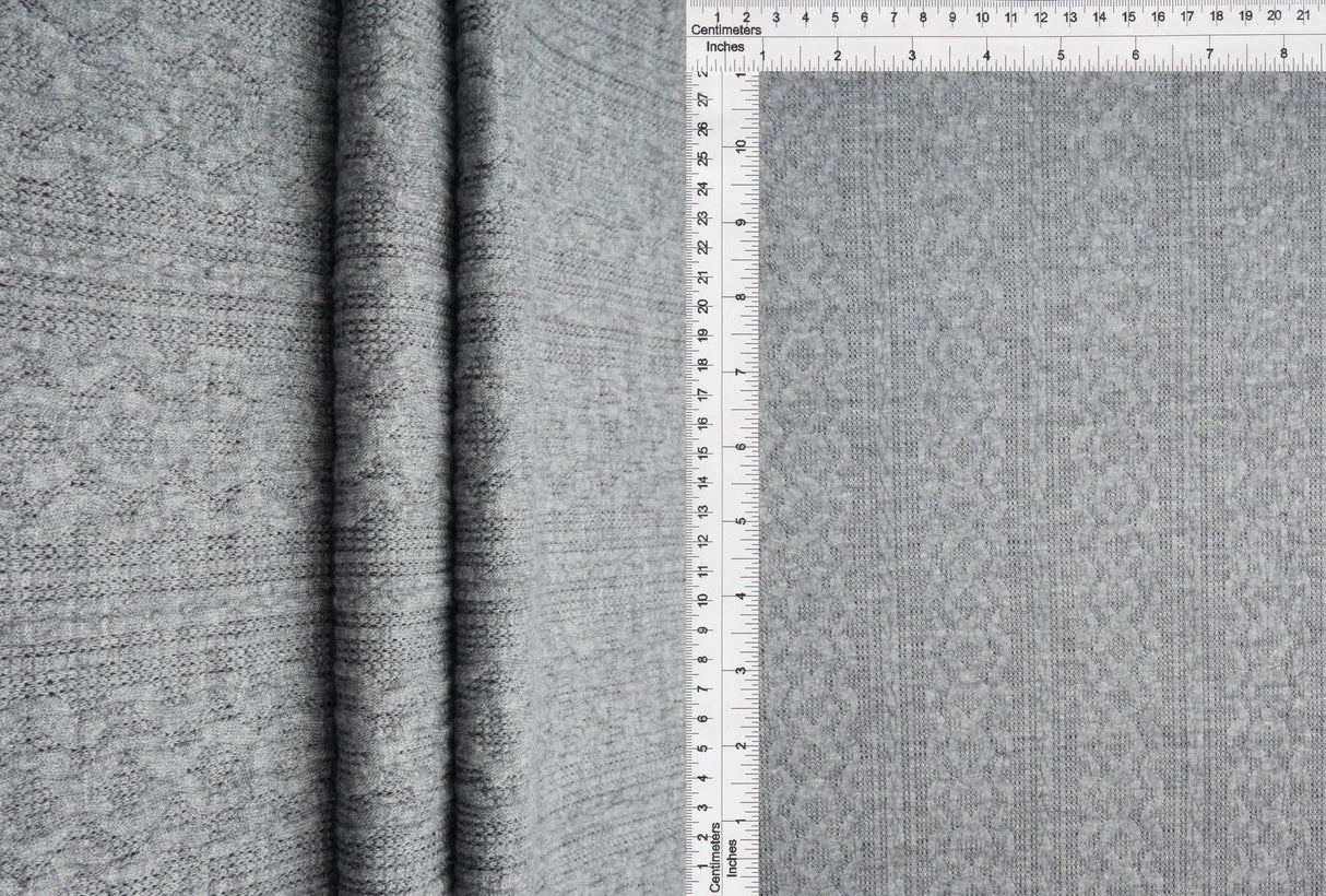 1 Yard Two-Tone Braid Jacquard Solid Fabric Rayon Nylon Polyester Spandex Blend 58/59 Inches Wide