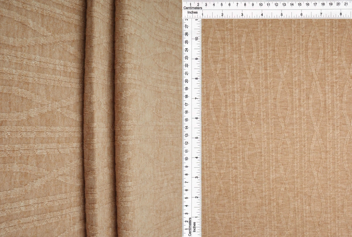 1 Yard RNT Jacquard Solid Fabric Stretch Rayon Nylon Polyester Spandex 58/59 Inches Wide