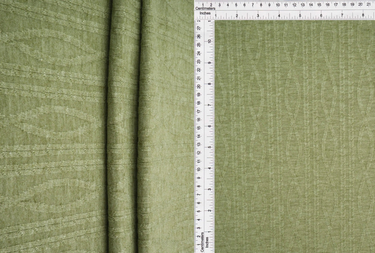1 Yard RNT Jacquard Solid Fabric Stretch Rayon Nylon Polyester Spandex 58/59 Inches Wide