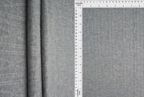 1 Yard RNT YQ Jacquard Solid Fabric 280 GSM Rayon Nylon Poly Spandex Blend 58/59" Width