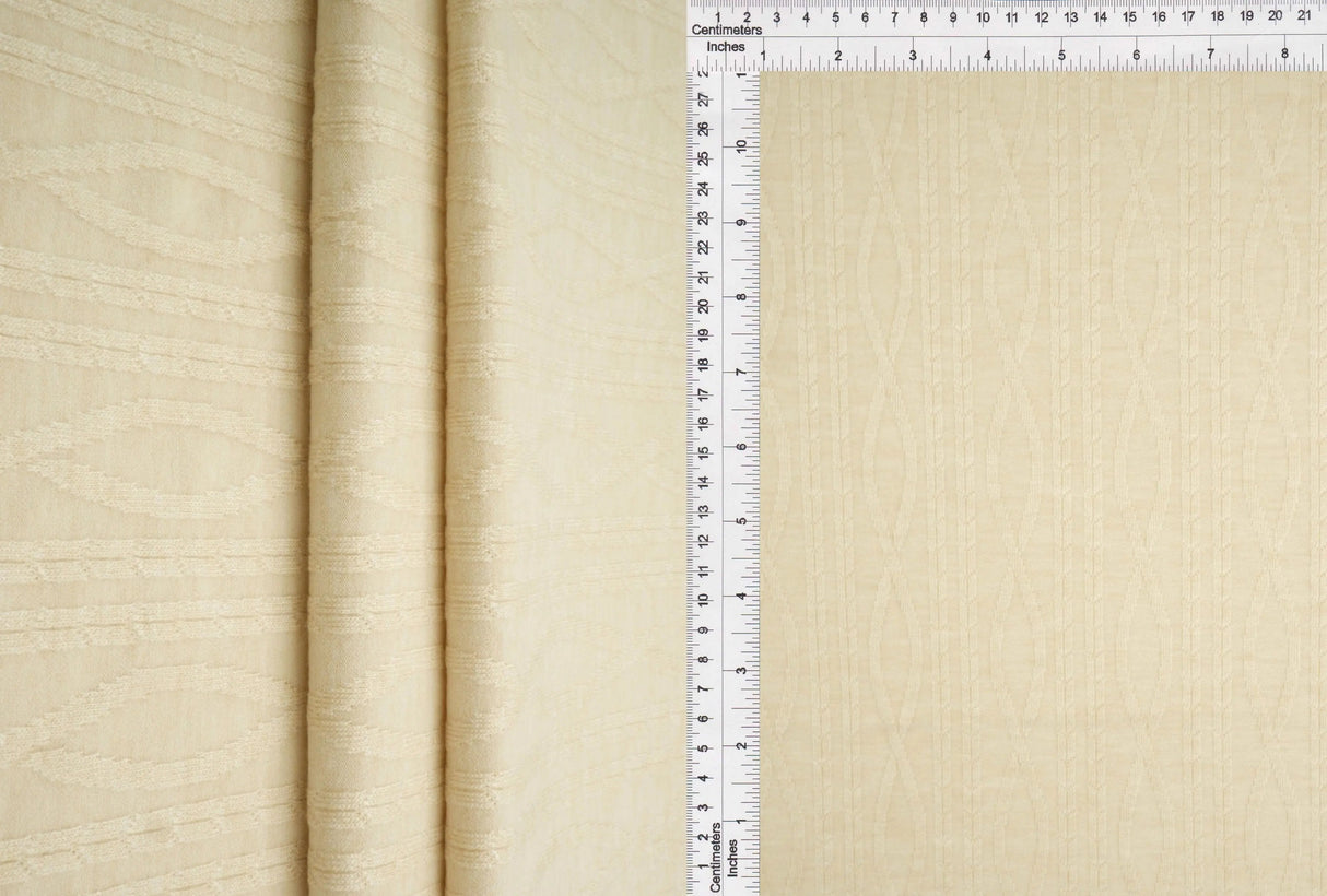 1 Yard RNT YQ Jacquard Solid Fabric 280 GSM Rayon Nylon Poly Spandex Blend 58/59" Width