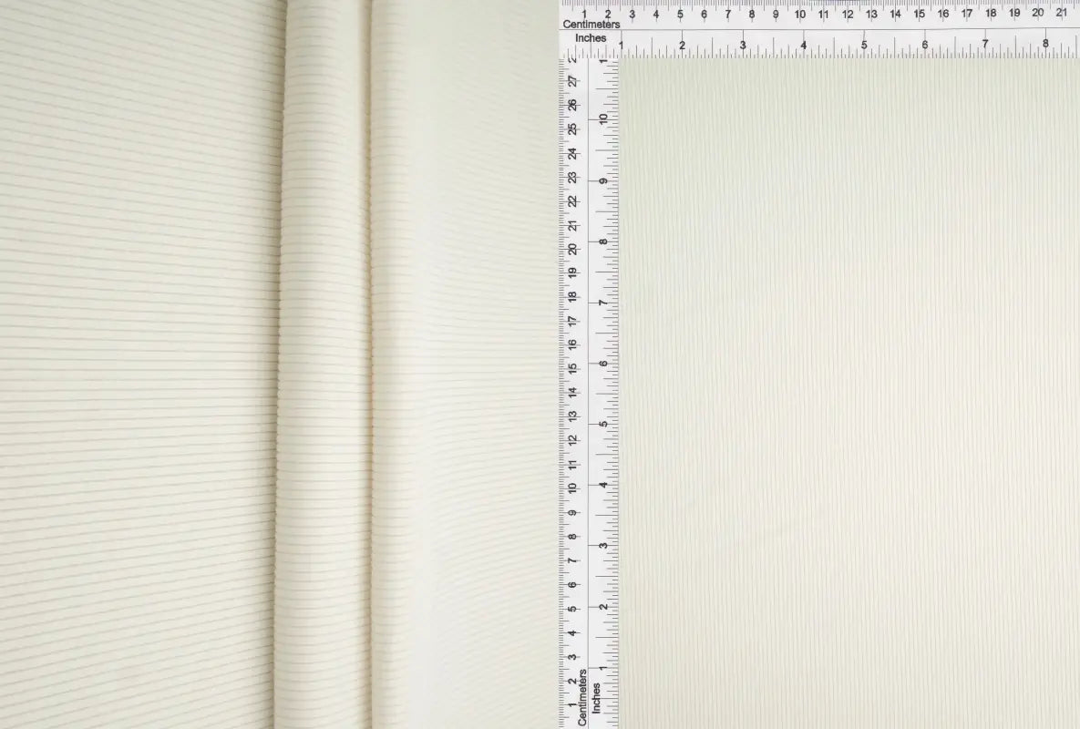 1 Yard Solid Peach Rib Knit Fabric 2x2 Texture Soft Stretch Polyester Spandex 48 Inch