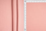1 Yard Cool Cotton Fleece Rib Solid Fabric 260 GSM Polyester Spandex 54/56" Width