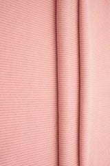 1 Yard Cool Cotton Fleece Rib Solid Fabric 260 GSM Polyester Spandex 54/56" Width