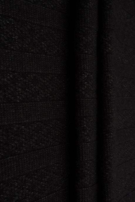 1 Yard Sweater Pointelle Jacquard Fabric 280 GSM Rayon Nylon Blend Knit 58/59" Width