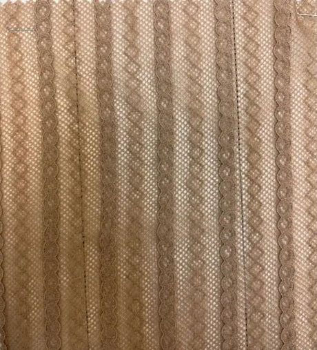 1 Yard Fleece Lace Fabric, 62'' Wide 100% Nylon