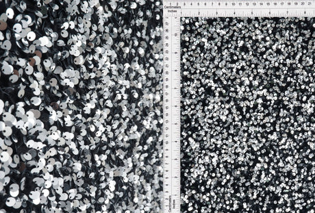 1 Yard Poly Spandex Velvet Sequin Fabric Soft Shiny Glamorous 52" Width