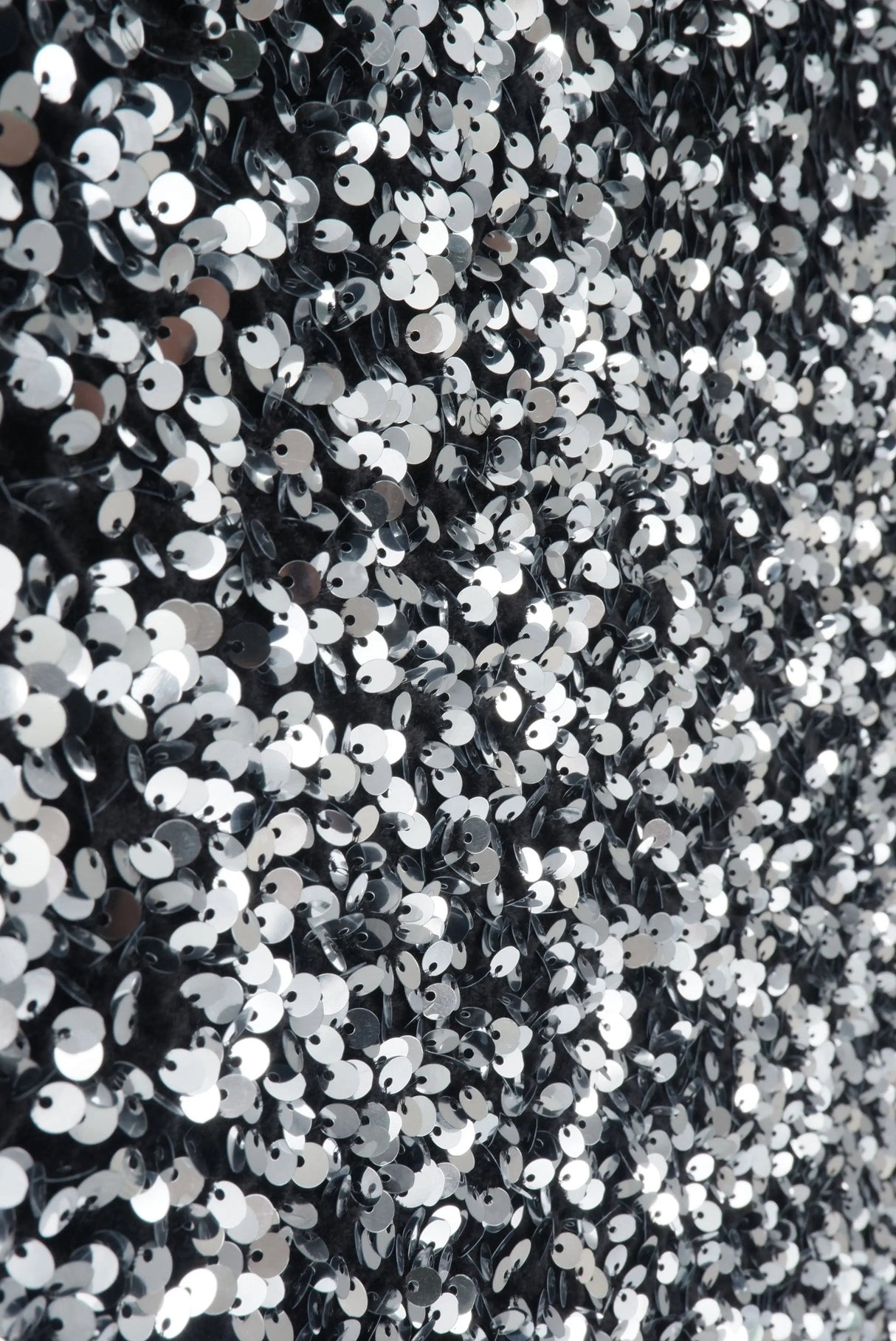 1 Yard Poly Spandex Velvet Sequin Fabric Soft Shiny Glamorous 52" Width