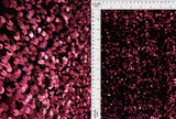 1 Yard Poly Spandex Velvet Sequin Fabric Soft Shiny Glamorous 52" Width