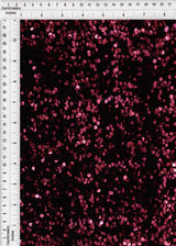1 Yard Poly Spandex Velvet Sequin Fabric Soft Shiny Glamorous 52" Width