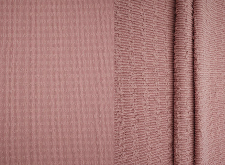 1 Yard Textured Bubble Jersey Crepe Knit Fabric 59 Inch Wide Soft Stretch Drapey Material for Stylish Tops & DIY Sewing