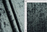1 Yard Polyester Elastane Velvet 250 GSM Glitter Stripe Fabric Soft 59" Width