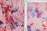 1 Yard Digital Floral Mesh Knit Fabric, 54'' Wide Polyester Spandex Blend
