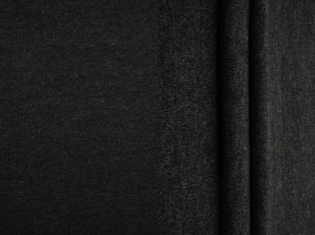 1 Yard Polyester Rayon Spandex 240 GSM Fleece Rib Solid Fabric Soft 66" Width